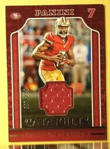 2016 Panini - Catapults Memorabilia Colin Kaepernick #12 /199 (MEM)