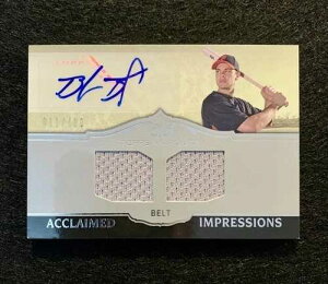 2011 Topps Marquee Brandon Belt AUTO #/400 Dual Relic Autograph AID-45 Giants