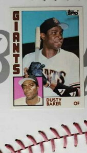 Topps 1984 �g���[�h �_�X�e�B�E�x�C�J�[ #5-T �T���t�����V�X�R�E�W���C�A���c �x�[�X�{�[���J�[�h