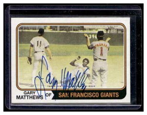 2023 Topps Heritage Real One Autographs #ROAGMS �Q�C���[�E�}�V���[�Y HN Auto GIANTS