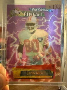 1995 Topps Finest Fan Favorite #FF14 �W�F���[�E���C�X 49ers SP �A�Z�e�[�g