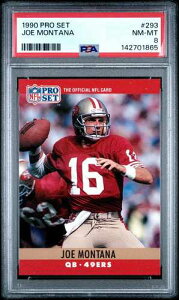 1990 �v���Z�b�g #293 �W���[�E�����^�i �T���t�����V�X�R 49ers (�a������) PSA 8 NM-MINT �V�i�X���u!