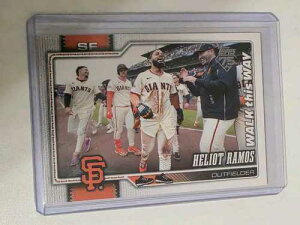 2026 Topps�V���[�Y1 �w���I�b�g�E�����X WALK this WAY #8 �T���t�����V�X�R�E�W���C�A���c ssp