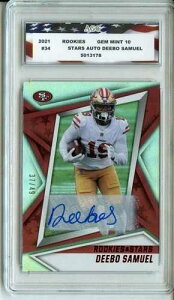 2021 Panini Rookies & Stars #34 �f�B�[�{�E�T�~���G�����M�T�C���J�[�h AGC 10 �W�F���~���g 37/49