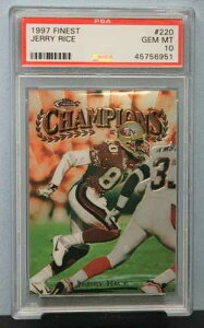 1997 TOPPS FINEST #220 �W�F���[�E���C�X PSA 10 GEM MT #45756951 �T���t�����V�X�R�E�t�H�[�e�B�i�C�i�[�Y
