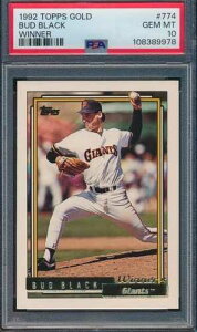 1992 Topps Gold Bud Black #774 �T���t�����V�X�R�E�W���C�A���c PSA 10 GEM MINT POP 1