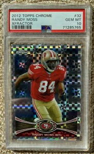 2012 Topps Chrome Xfractor Refractor #32 �����f�B�E���X PSA 10 GEM MINT