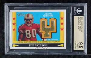 2005 Topps Heritage Flashback Relics �W�F���[�E���C�X #FJR BGS 9.5 GEM MINT HOF 6m7