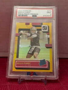 2022�N �h�����X �S�[���h�z�� �v���X�v���[�t �v���~�A�� �u���b�N�E�p�[�f�B RC #374 PSA 9 �~���g