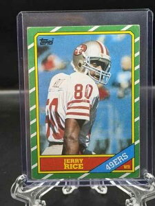 1986�N Topps �W�F���[�E���C�X #161 ���[�L�[�J�[�h RC �T���t�����V�X�R�E49ers