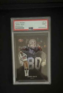 2022-23 Panini Prizm JERRY RICE #P18 PROFILES 49ers PSA 9 MINT