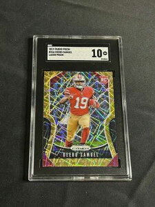 DEEBO SAMUEL 2019 Panini Prizm ���[�L�[ Lazer Prizm #346 SGC 10 Gem MINT 49ers