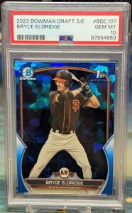 2023 Bowman Draft Sapphire Bryce Eldridge 1st BDC-107 PSA 10 GEM MINT ���ʁB