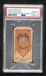 2023 Topps 206 �n�C�V���[�Y �E�b�h�y�[�p�[�X�g�b�N /20 �p�g���b�N�E�x�C���[ PSA 10 GEM MT 5l2