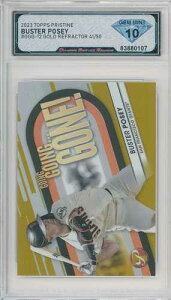 2023 Topps Pristine BUSTER POSEY Going Going Gone Gold /50 DSG 10 Gem Mint