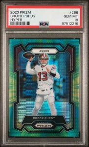 2023 Prizm #266 �u���b�N�E�p�[�f�B �n�C�p�[ PSA 10 GEM MT �T���t�����V�X�R�E�t�H�[�e�B�i�C�i�[�Y