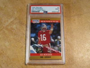 �W���[�E�����^�i 1990 �v���Z�b�g (�G���[ �P���[ 3,521 ���[�h) PSA 9 (�~���g) �J�[�h #2 49ers