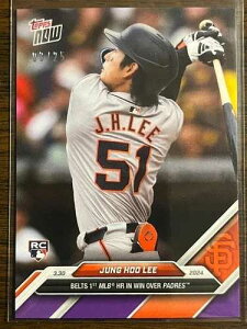 2024 Topps Now #19 �C�E�W�����t �T���t�����V�X�R�E�W���C�A���c RC �p�[�v�� 03/25