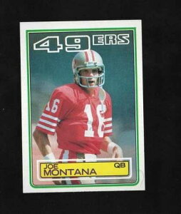 1983 Topps FOOTBALL �W���[�E�����^�i #169 �T���t�����V�X�R�E�t�H�[�e�B�i�C�i�[�Y �a������I�� �N���[���V���[�v