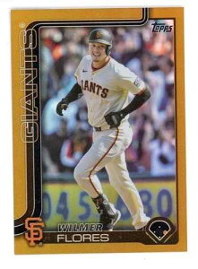 2025 TOPPS �A�b�v�f�[�g �S�[���h�t�H�C�� 37/50 �E�B���}�[�E�t���[���X #160 �W���C�A���c