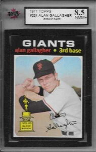 1971�N TOPPS BASEBALL RC �A�����E�M�����K�[ #224 KSA 8.5 NMM+ �T���t�����V�X�R�E�W���C�A���c
