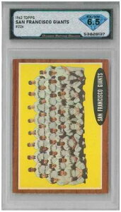 1962�N Topps �T���t�����V�X�R�E�W���C�A���c �`�[���J�[�h #226 DSG 6.5 EX/NM