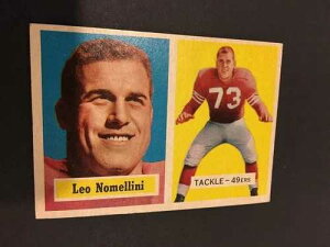 1957�N TOPPS #6 ���I�E�m�����[�j �T���t�����V�X�R�E�t�H�[�e�B�i�C�i�[�Y �t�b�g�{�[���J�[�h NM