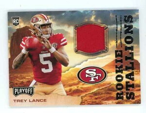 2021 Panini Playoff Rookie Stallions #3 Trey Lance MEM San Francisco 49ers 38786