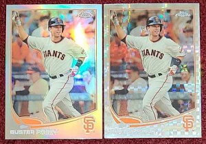 �i2�j2013 Topps Chrome BUSTER POSEY XFractor Refractor San Francisco Giants SP RC