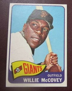 1965�N Topps �E�B���[�E�}�b�R�r�[ (�T���t�����V�X�R�E�W���C�A���c) #176 �a������ EX/NRMT
