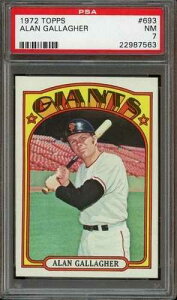 1972 Topps HIGH #693 �A�����E�M�����K�[ *PSA 7 (NM) *�T���t�����V�X�R�E�W���C�A���c