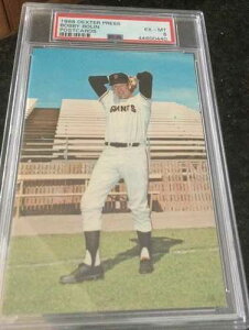 �{�r�[�E�{�[���� 1968�N �f�N�X�^�[�E�v���X �|�X�g�J�[�h PSA 6 EX- MT ��^ ���A �T���t�����V�X�R