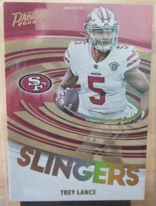 2022 Panini Prestige Trey Lance Slingers Case Hit #SL-17 �T���t�����V�X�R�E�t�H�[�e�B�i�C�i�[�Y