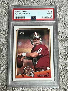 PSA 9 �~���g �t�b�g�{�[���J�[�h 1988 TOPPS �W���[�E�����^�i �a������ �T���t�����V�X�R�E49ers