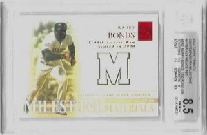 �o���[�E�{���Y 2003 Topps Tribute Milestone RED #41/50 HR KING BGS Mt 8.5!