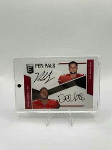 2019 Panini Donruss Elite Pen Pals Duals Deebo Samuel�ANick Bosa #PPD-SF