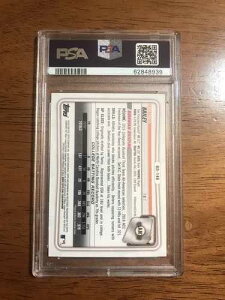 2020 Bowman Draft 1st ED �p�g���b�N�E�x�C���[ #BD-146 �T���t�����V�X�R�E�W���C�A���c PSA 9 MINT