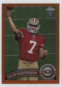 2011 Topps Chrome Retail Orange Refractor Colin Kaepernick #25 0d3