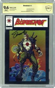 �u���b�h�V���b�g #1 CBCS 9.6 �ڌ��� Sig Jim Shooter 1993 18-07BDF33-022