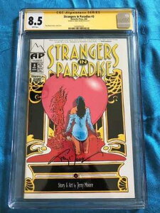 Strangers in Paradise v1 #3 - ��� - CGC SS 8.5 - �e���[�E���[�A�̃T�C������