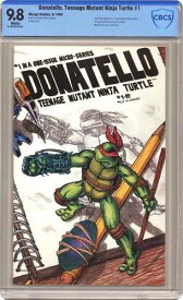 ドナテロ ティーンエイジ・ミュータント・ニンジャ・タートルズ #1 CBCS 9.8 1986 21-0E7DE46-001