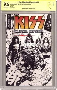 Kiss Phantom Obsession 1G Lee Line Art 1:10 CBCS 9.6 Witnessed Sig Jae Lee 2021