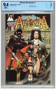 Warrior Nun Areala # 1 CBCS 9.4 NM White pgs 12/94 1st App.�G���A����