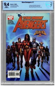 �j���[�A�x���W���[�Y #7 CBCS 9.4 NM �z���C�g�y�[�W 2005�N7�� �C���~�i�e�B���o��