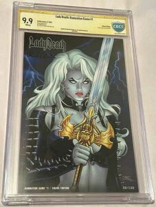 Lady Death Damnation Game #1 CBCS 9.9�O���[�h�u�J�I�X�G�f�B�V�����v�u���C�A���E�v���h���M�T�C������