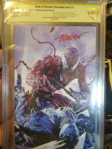 Web of Venom Carnage Born #1 Mayhew Ultimate Edition CBCS SS 9.8 ASM 316 �I�}�[�W��