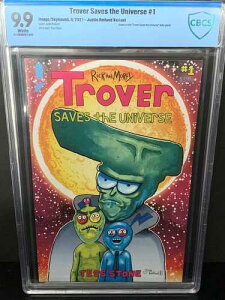 Trover Saves the Universe 1 *CBCS 9.9* Roiland Variant Rick Morty Image 2021