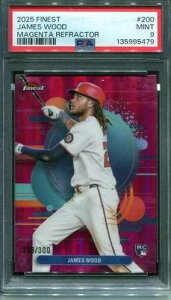 2025 Topps Finest �W�F�[���Y�E�E�b�h RC �}�[���^ ���t���N�^�[ /300 PSA 9 �i�V���i���Y #200