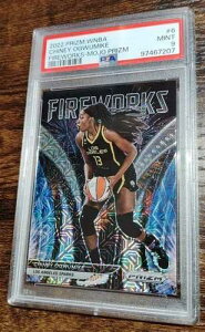 2022 Prizm WNBA Chiney Ogwumike Fireworks MOJO /25 PSA 9! POP 1! ����ȏ�̂��̂͂Ȃ�!