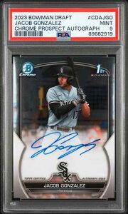 �W�F�C�R�u�E�S���U���X 2023 Bowman Draft Chrome 1st �I�[�g�O���t�J�[�h #CDA-JGO PSA 9